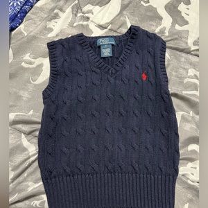Ralph Lauren Vest 5T Navy
